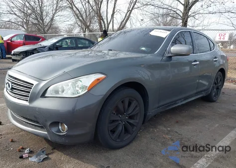 2011 Infiniti M37X z USA, uszkodzony, nr VIN JN1BY1AR0BM374935